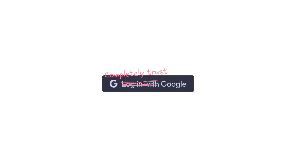 Stop using social login