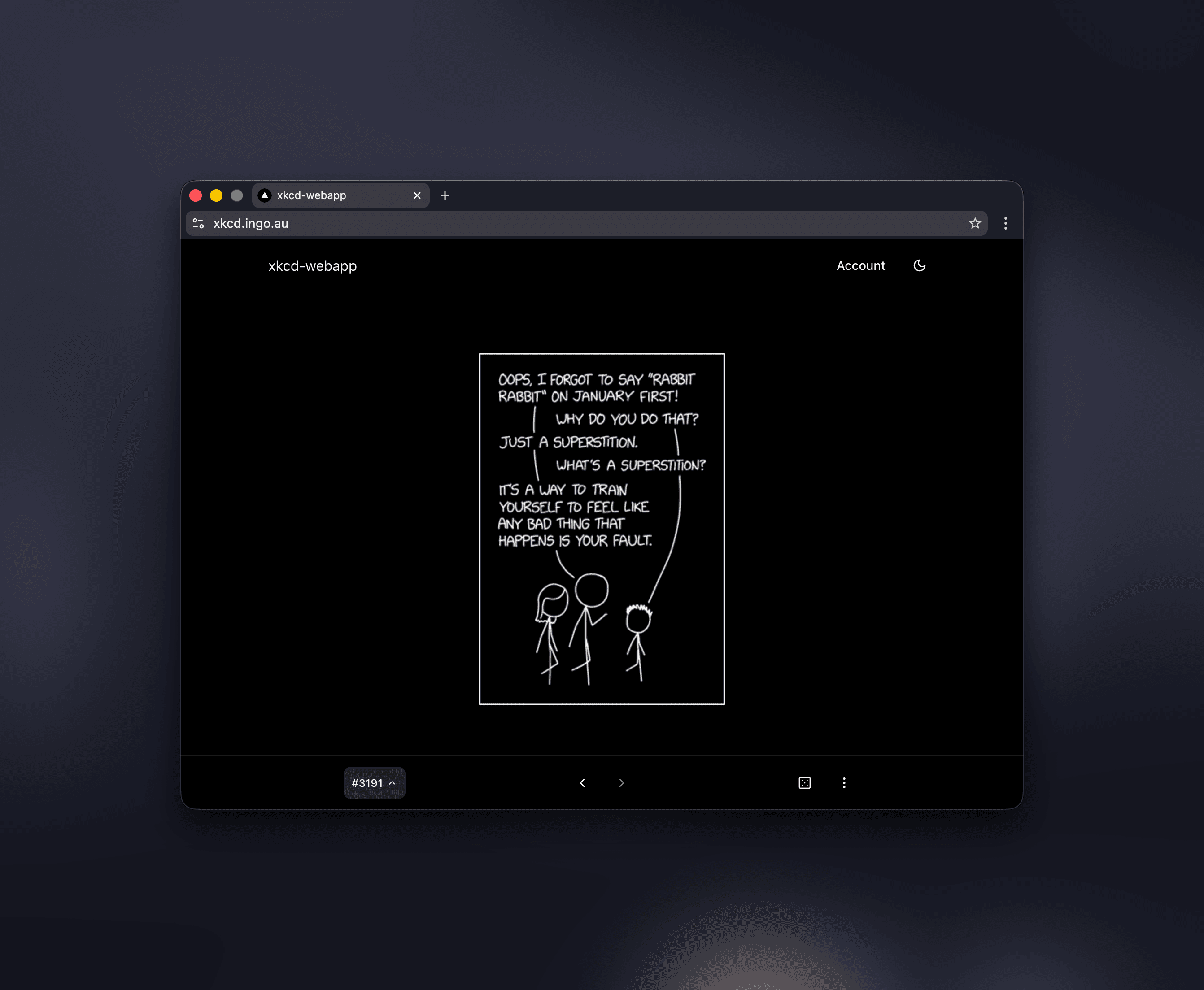 xkcd-webapp